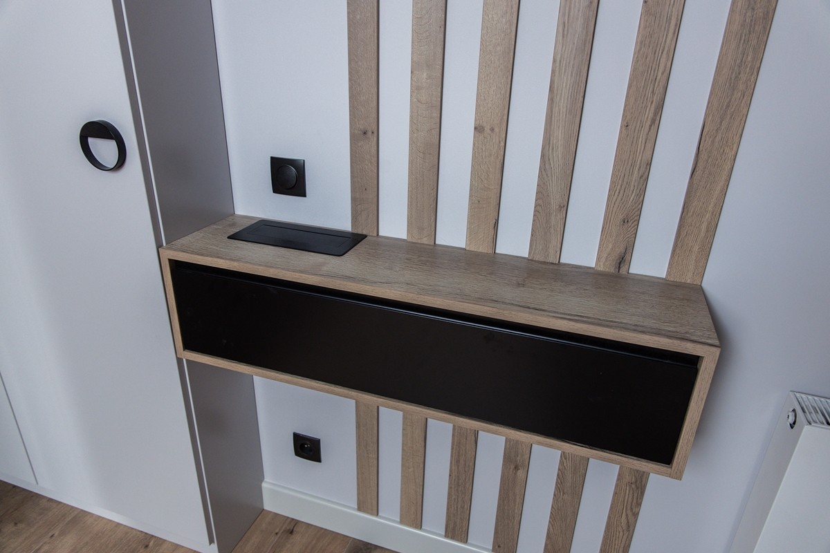 płyta meblowa w kolorze dębu